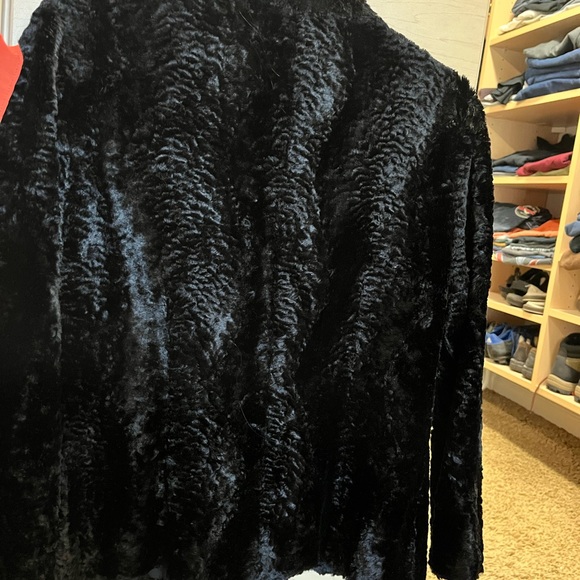 Philippe Adec2 black cape jacket - Size 8 - Picture 4 of 5